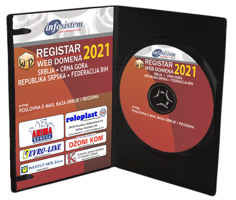 registar web domena Srbije